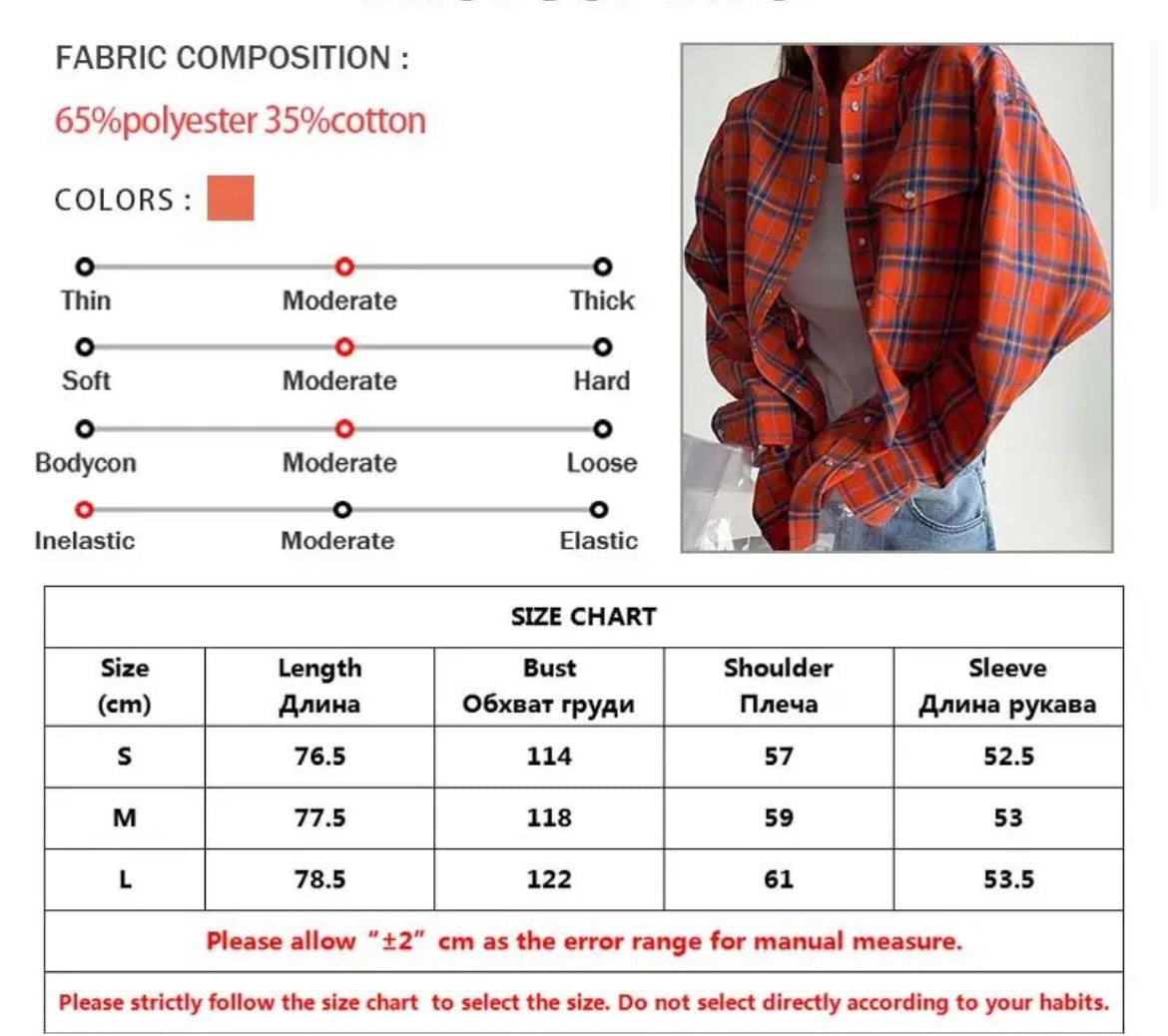 Flannel Top