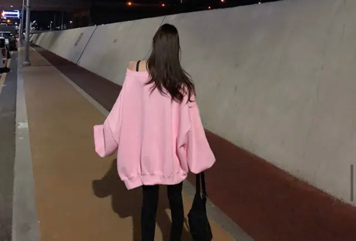 Oversized sweatshirt