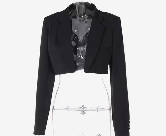 Crop Blazer