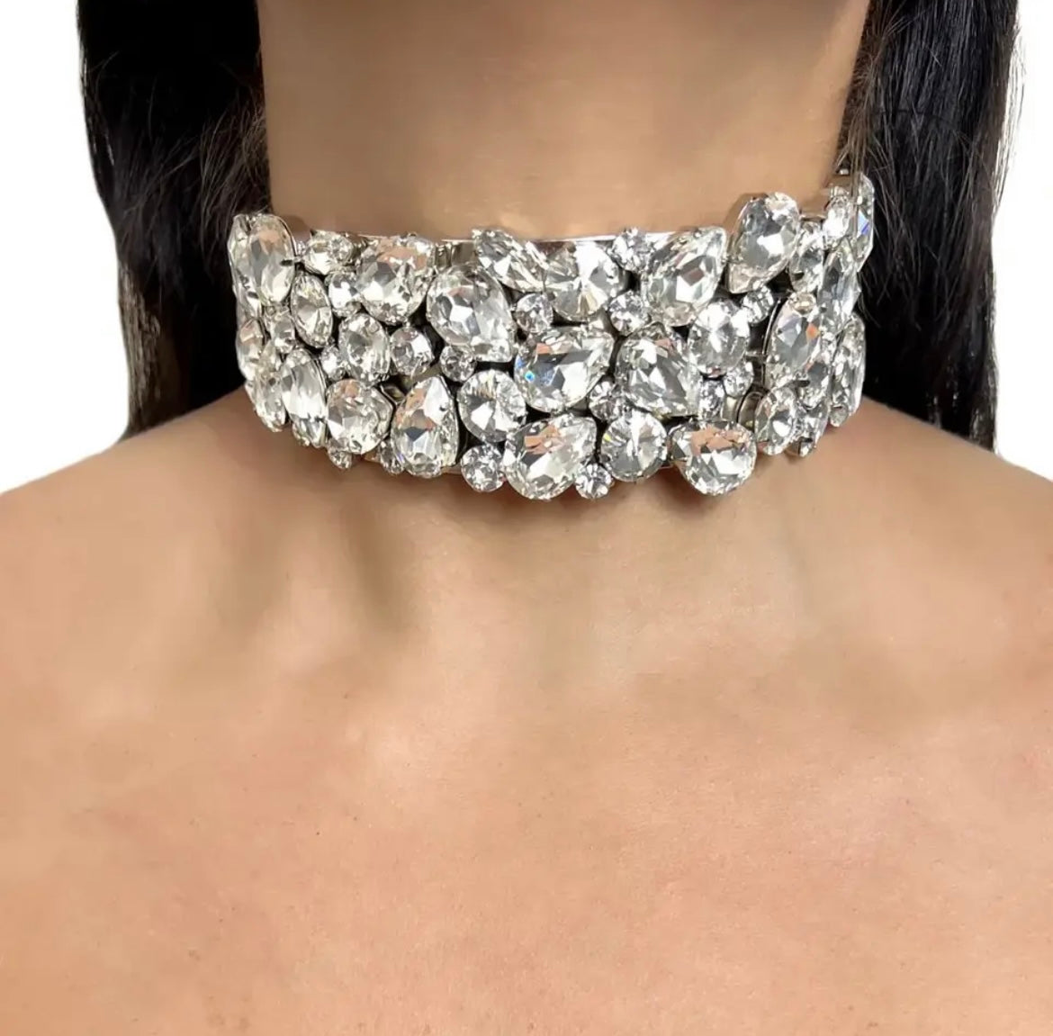 Encrusted chocker