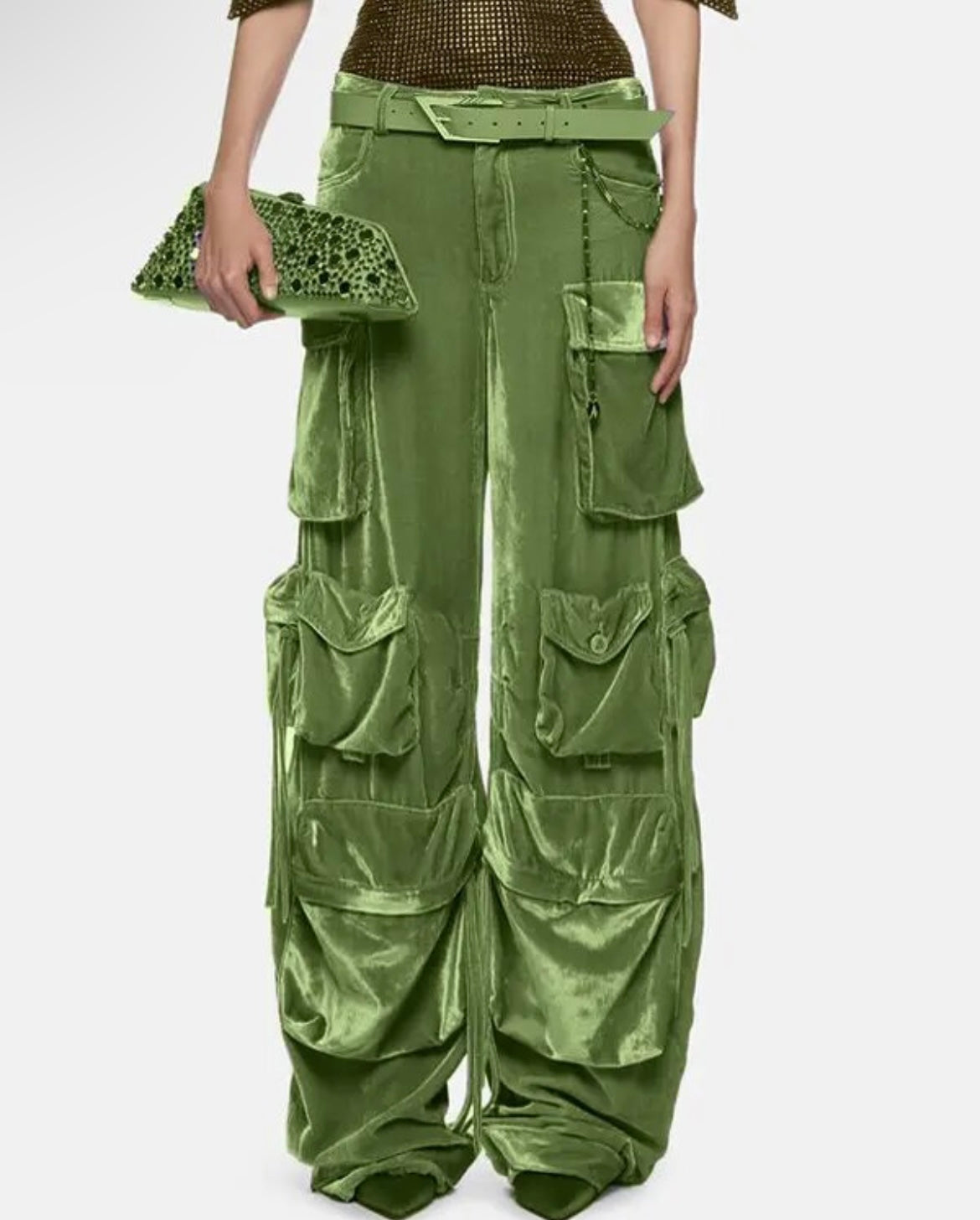 Velour Cargos