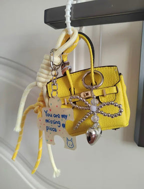 mini purse bag charm