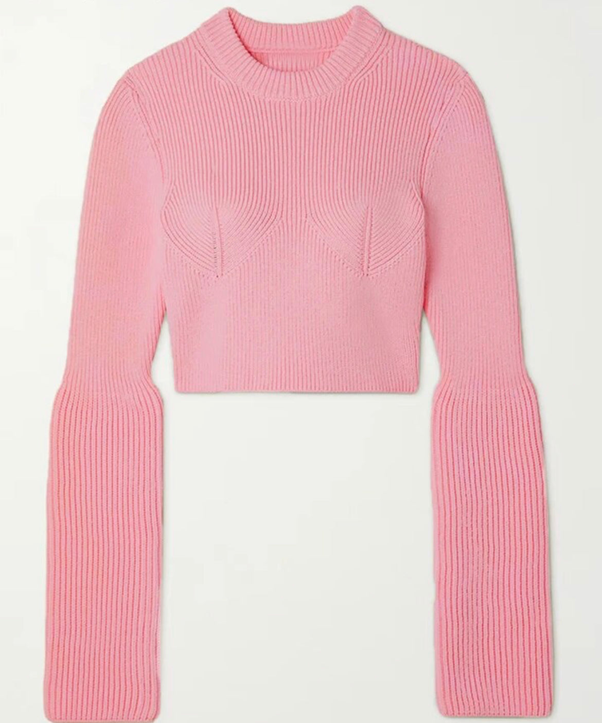 Pink knit