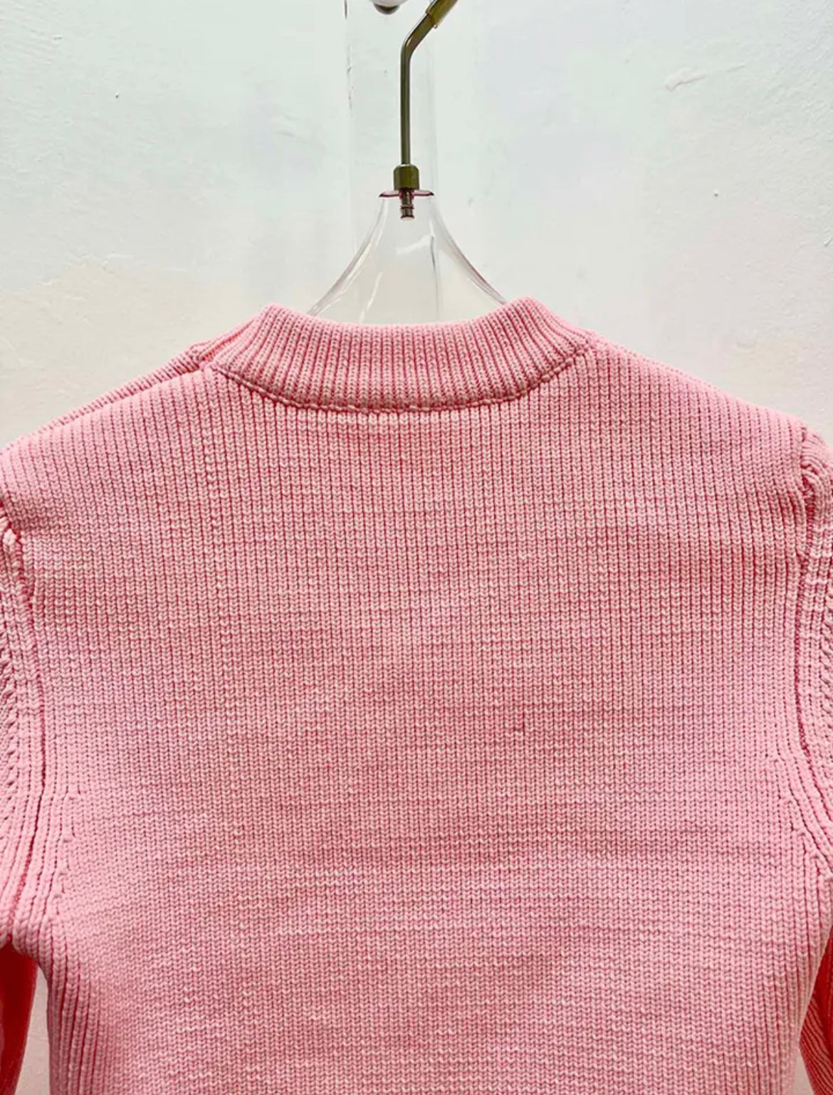 Pink knit